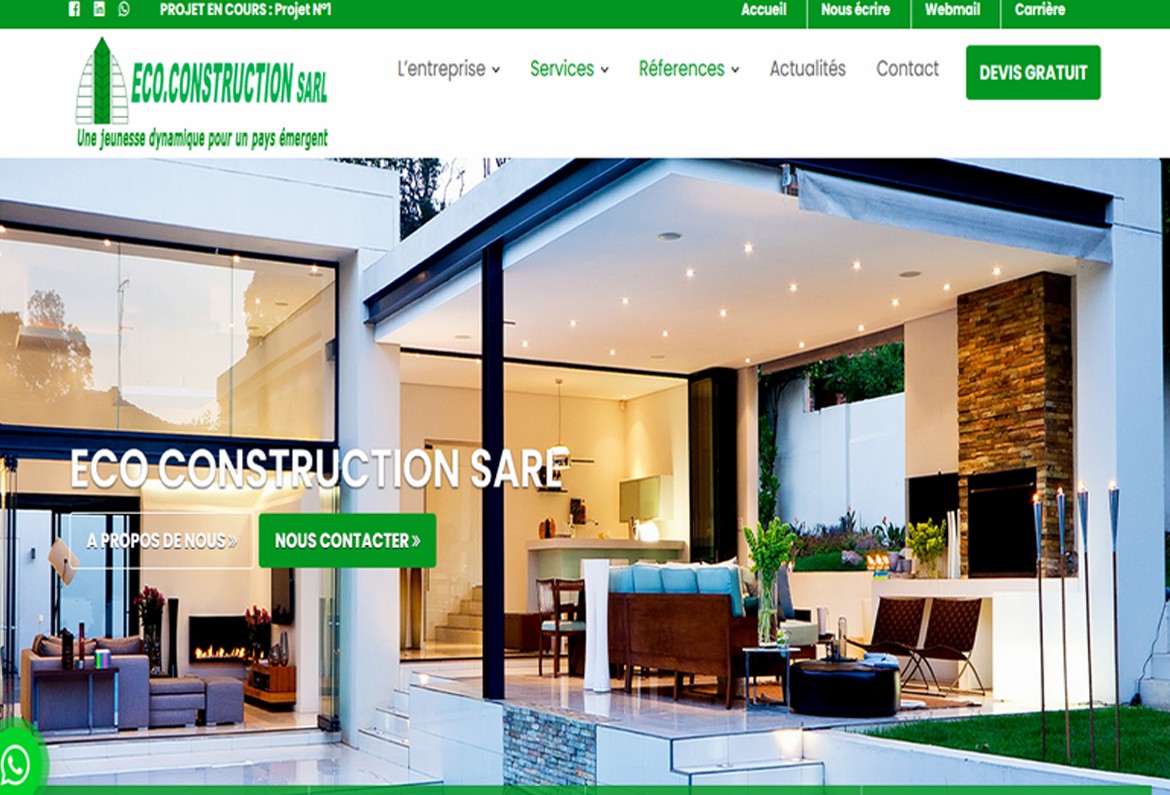 Eco Construction Sarl – www.ecoconstructionbtp.com